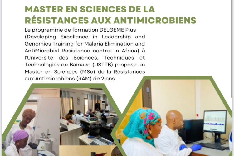 MASTER EN SCIENCES DE LA RÉSISTANCES AUX ANTIMICROBIENS