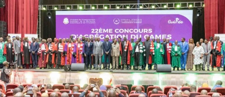 CAMES 2024 Aggregation Competition in Guinea Conakry